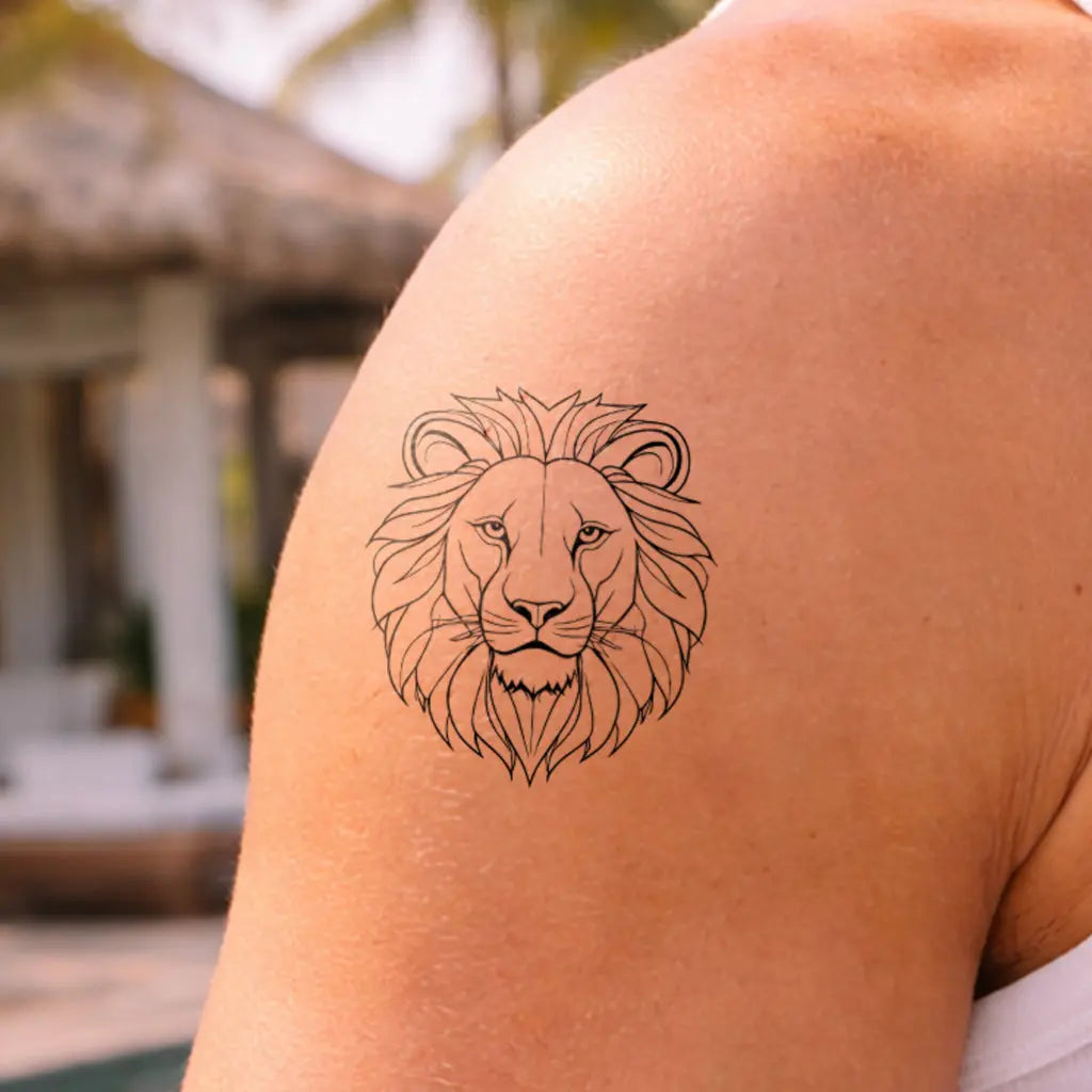 Löwe Tattoo