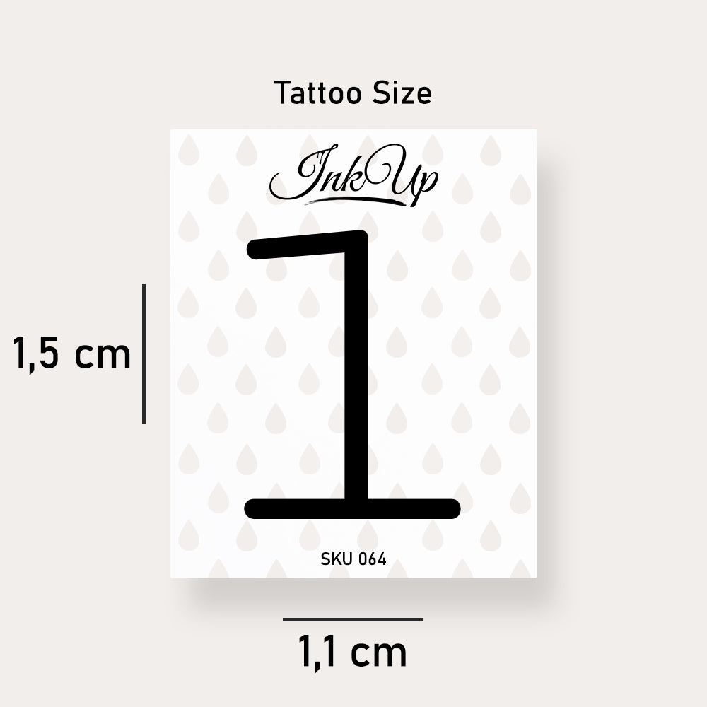 L Buchstaben Tattoo