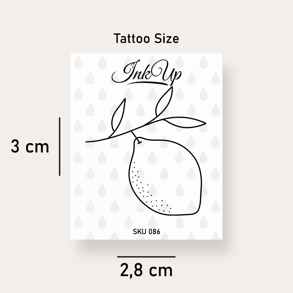 Tatouage de grand palmier