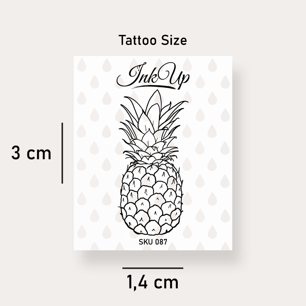 Tatouage de grand palmier