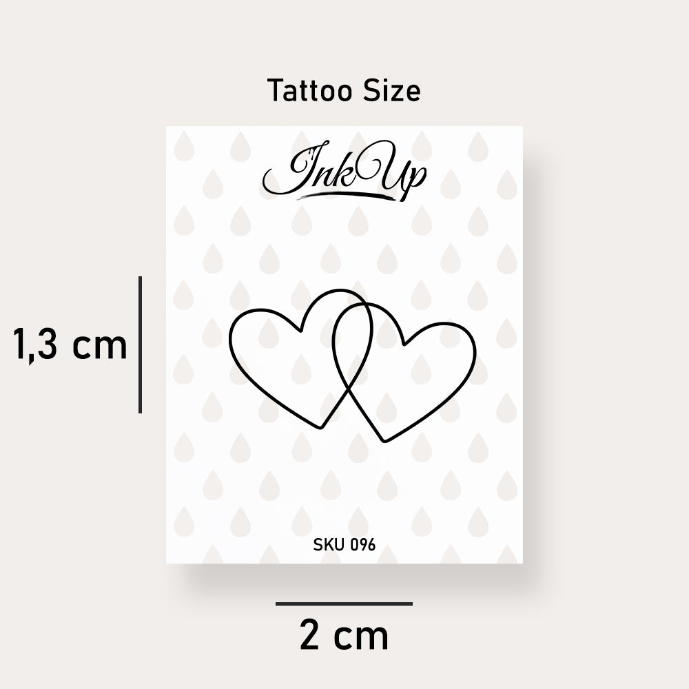 Herzpaar Tattoo