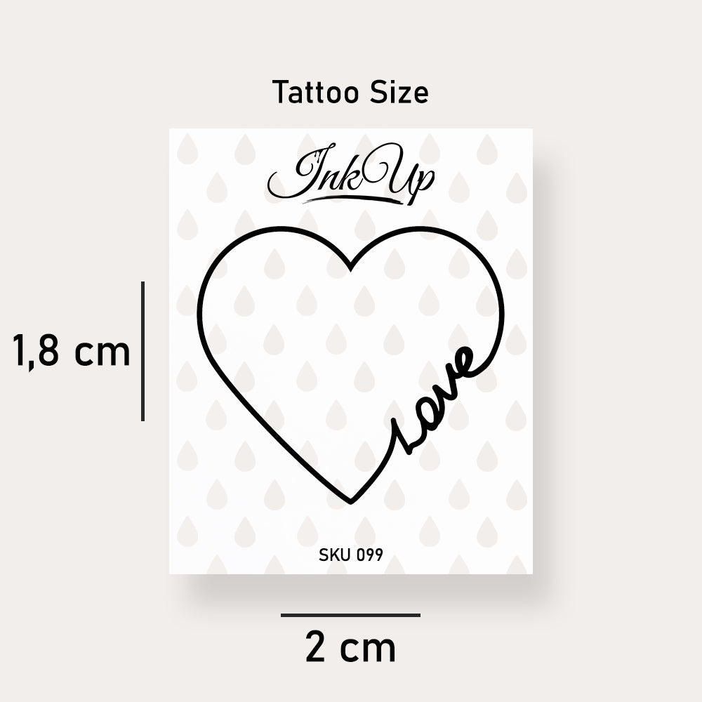 Tatouage de grand palmier