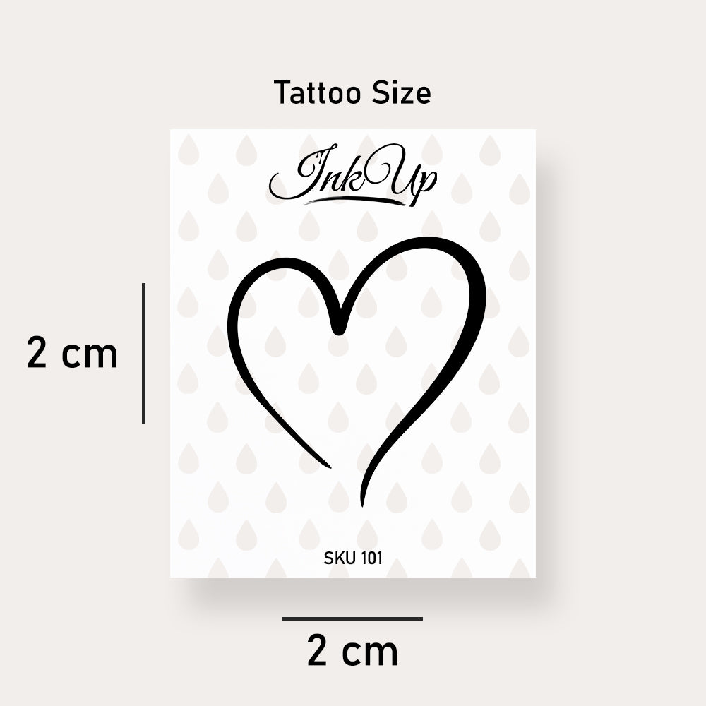 Offenes Herz Tattoo