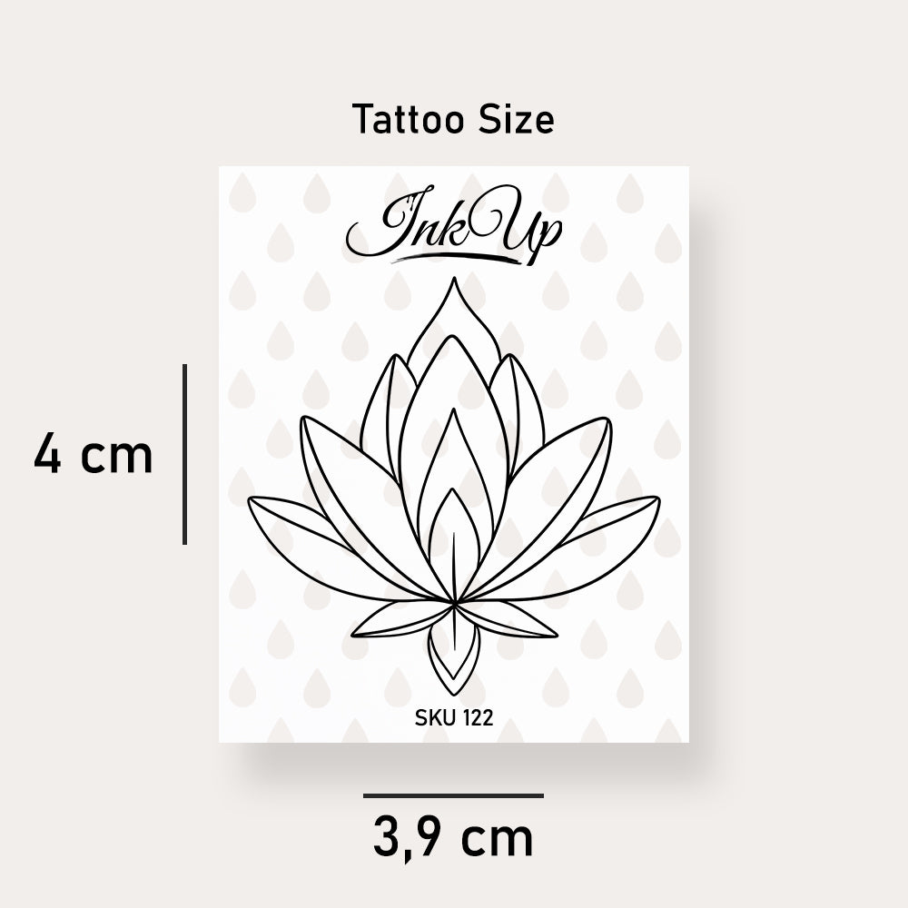 Tatouage de grand palmier