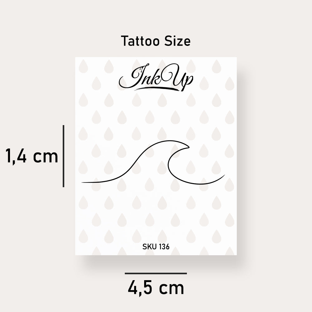 Tatouage de grand palmier