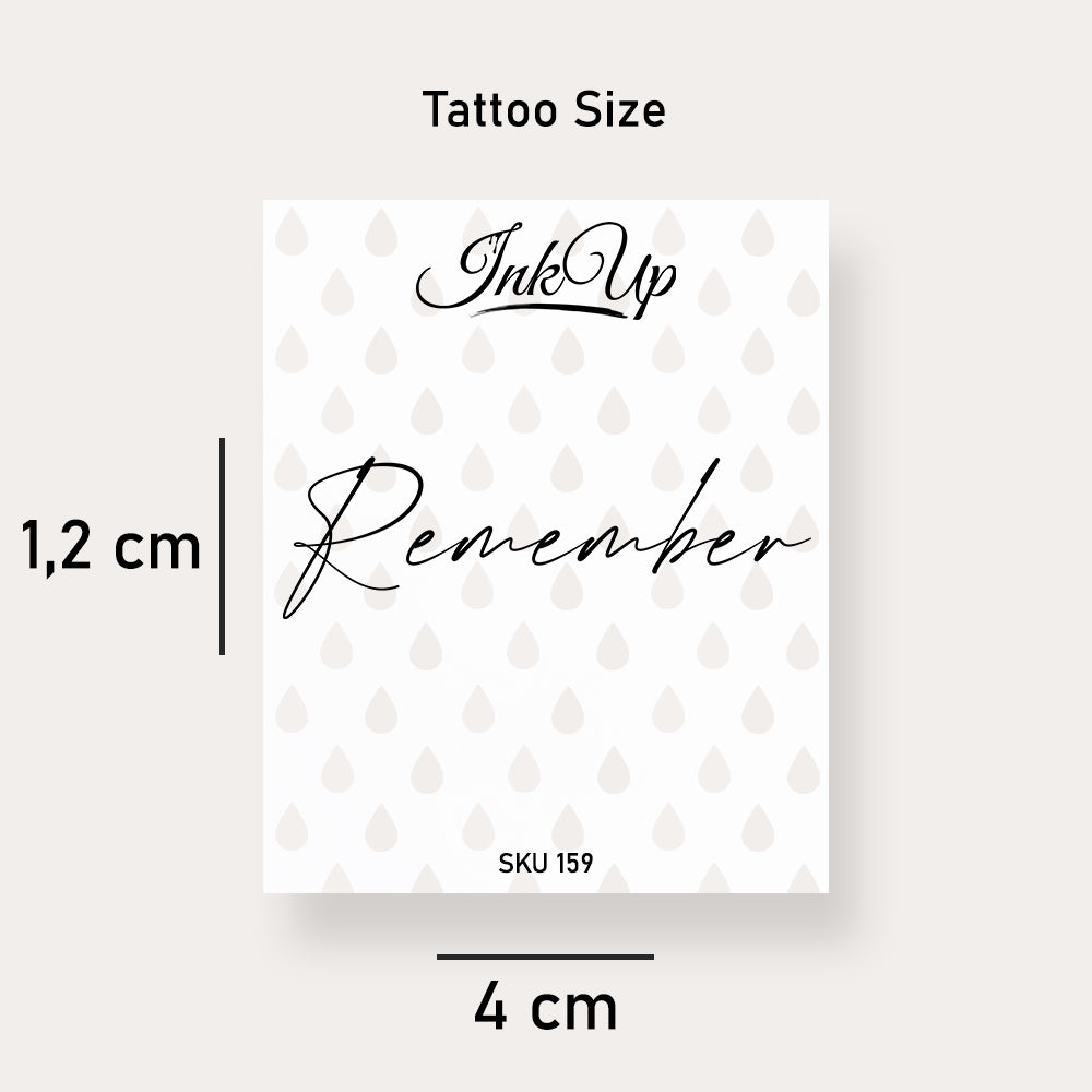 Remember Tattoo