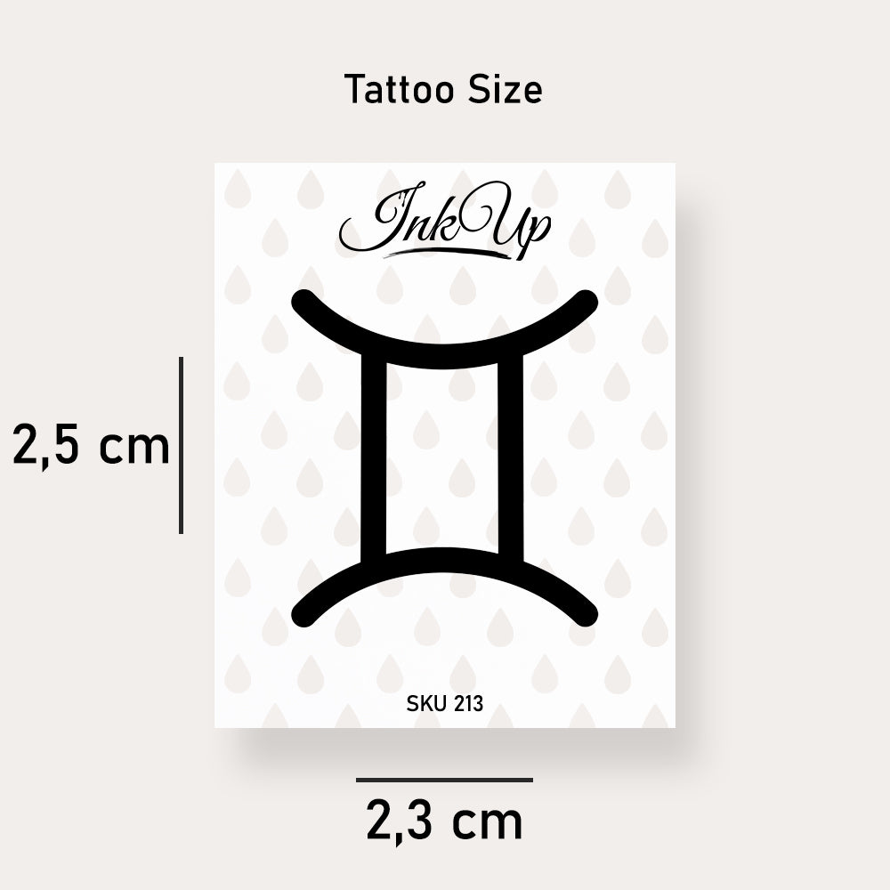 Tatouage de grand palmier