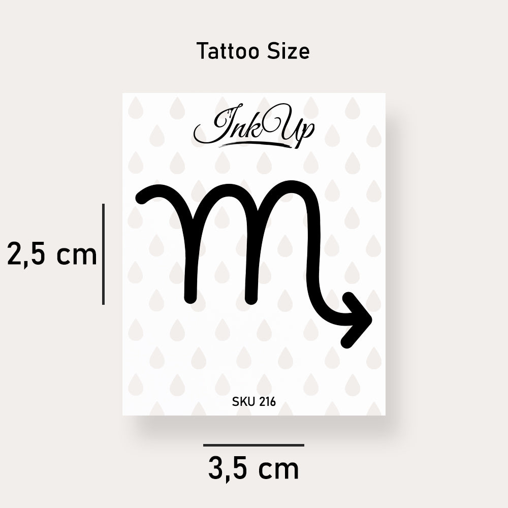 Tatouage de grand palmier