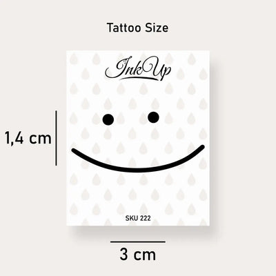 Smiley Tattoo Ink Up