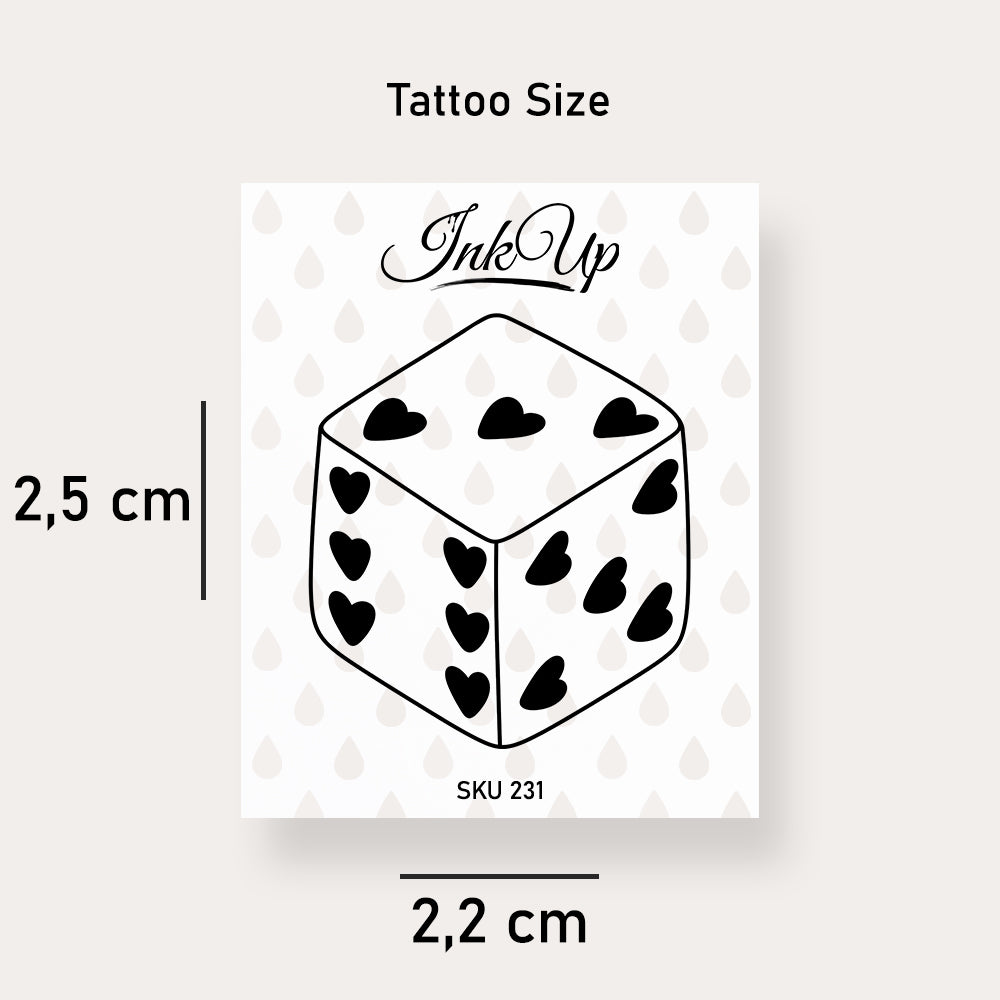 Tatouage de grand palmier