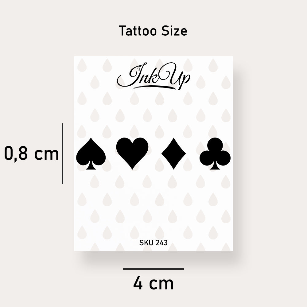 Tatouage de grand palmier