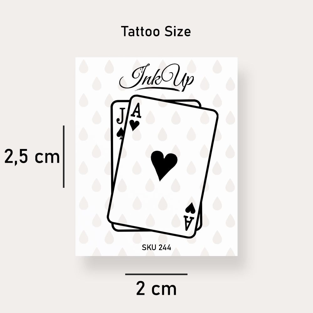 Tatouage de grand palmier