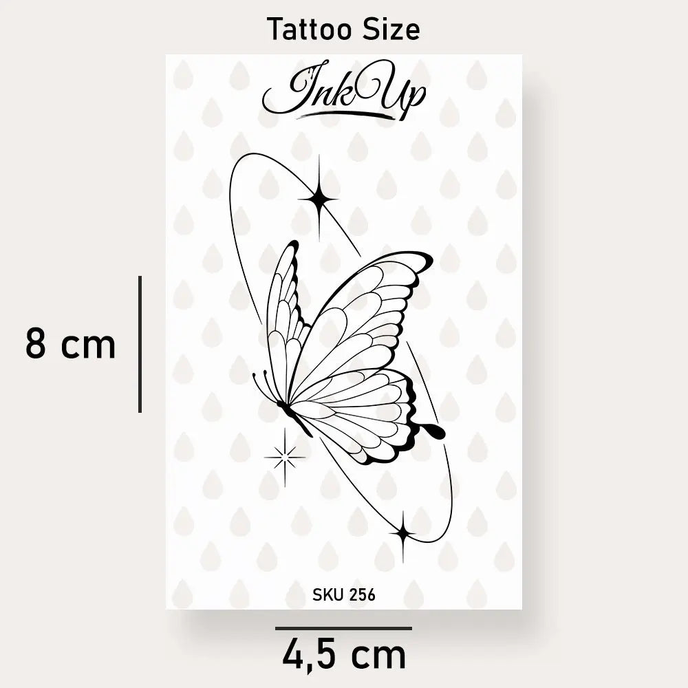 Schmetterling Tattoo Ink Up