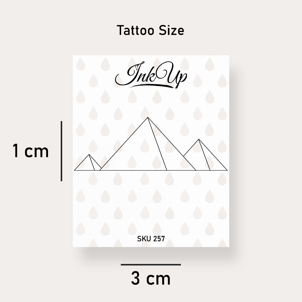 Pyramiden Tattoo