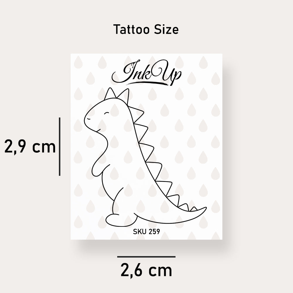 Tatouage de grand palmier