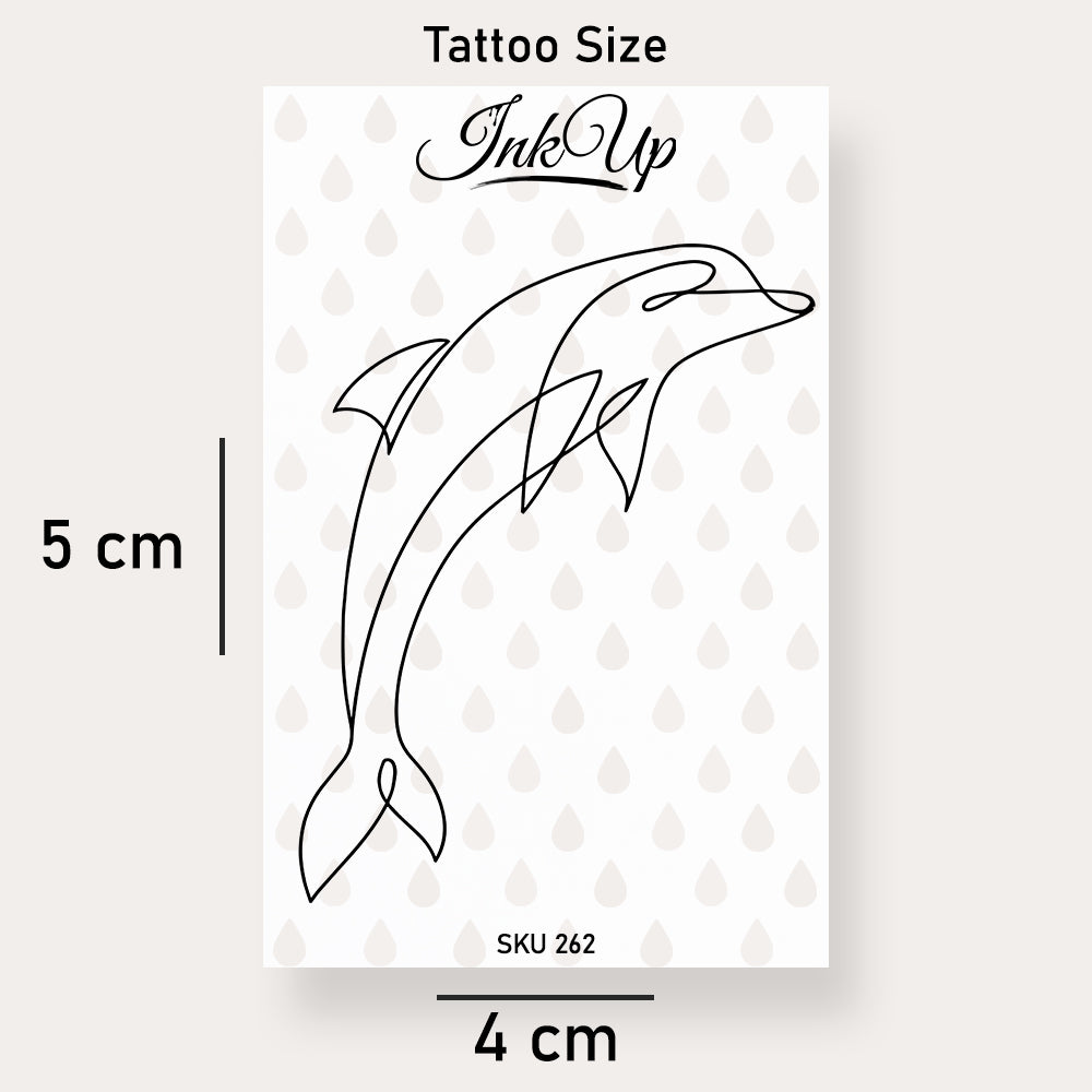 Tatouage de grand palmier