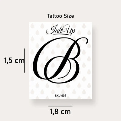 Buchstaben Tattoo Ink Up