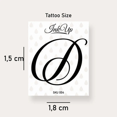Buchstaben Tattoo Ink Up