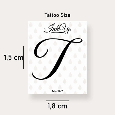 Buchstaben Tattoo Ink Up