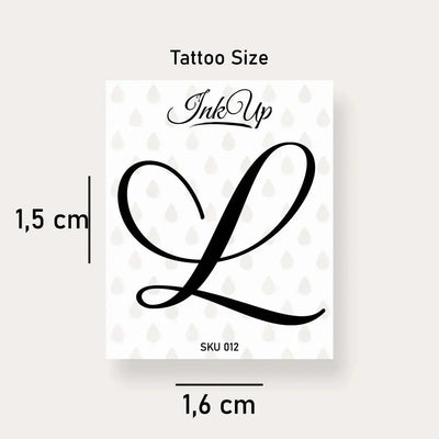 Buchstaben Tattoo Ink Up