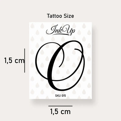 Buchstaben Tattoo Ink Up