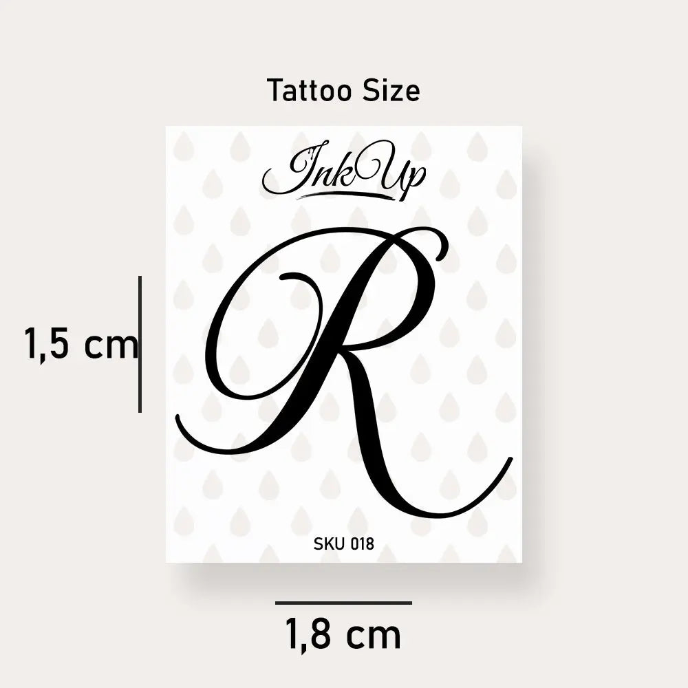 Buchstaben Tattoo Ink Up