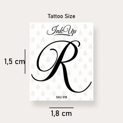 Buchstaben Tattoo Ink Up