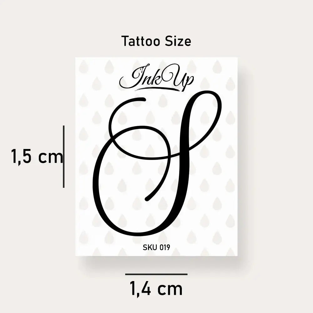 Buchstaben Tattoo Ink Up