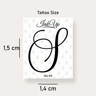 Buchstaben Tattoo Ink Up