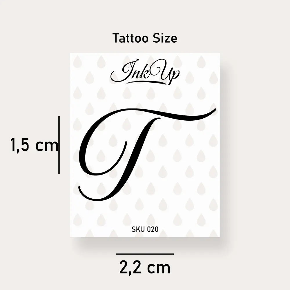 Buchstaben Tattoo Ink Up