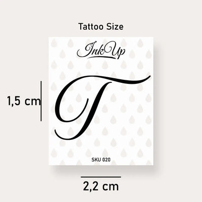 Buchstaben Tattoo Ink Up
