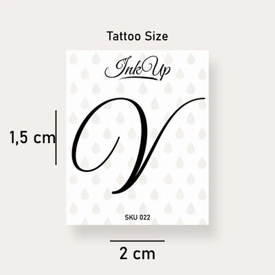 Buchstaben Tattoo Ink Up