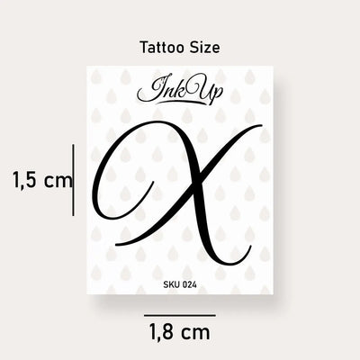 Buchstaben Tattoo Ink Up