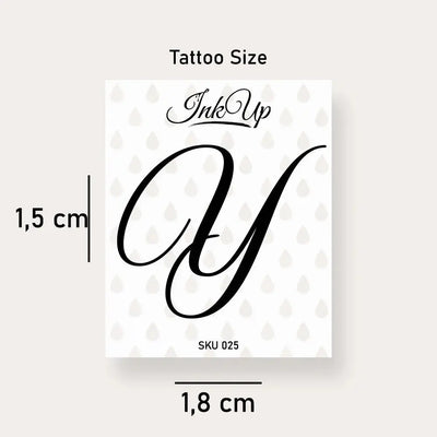 Buchstaben Tattoo Ink Up