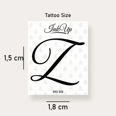 Buchstaben Tattoo Ink Up