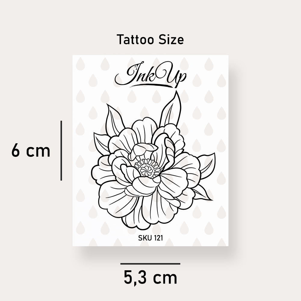 Pfingstrose Tattoo