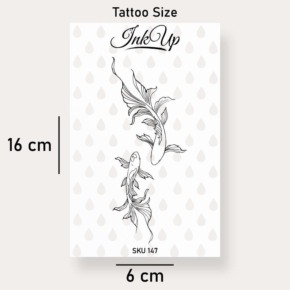 Tatouage de grand palmier