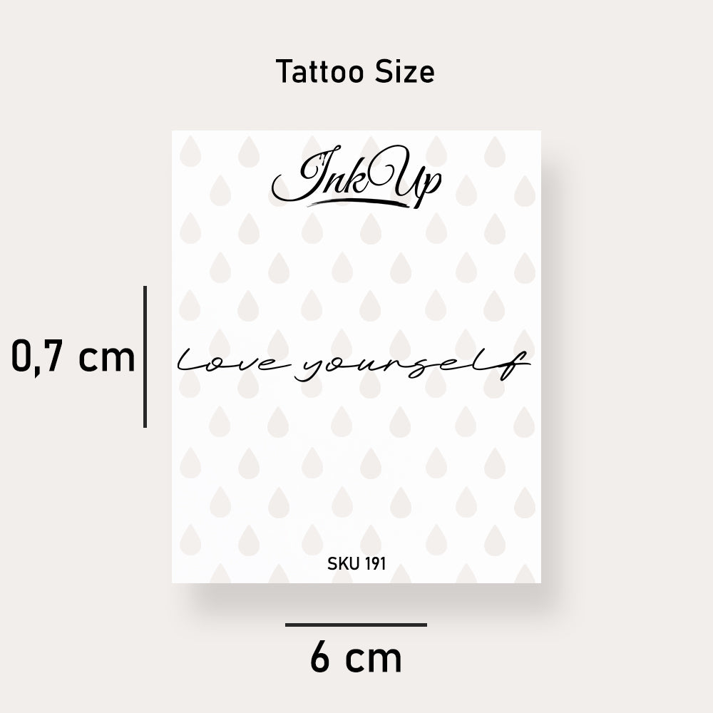 Love Yourself Tattoo