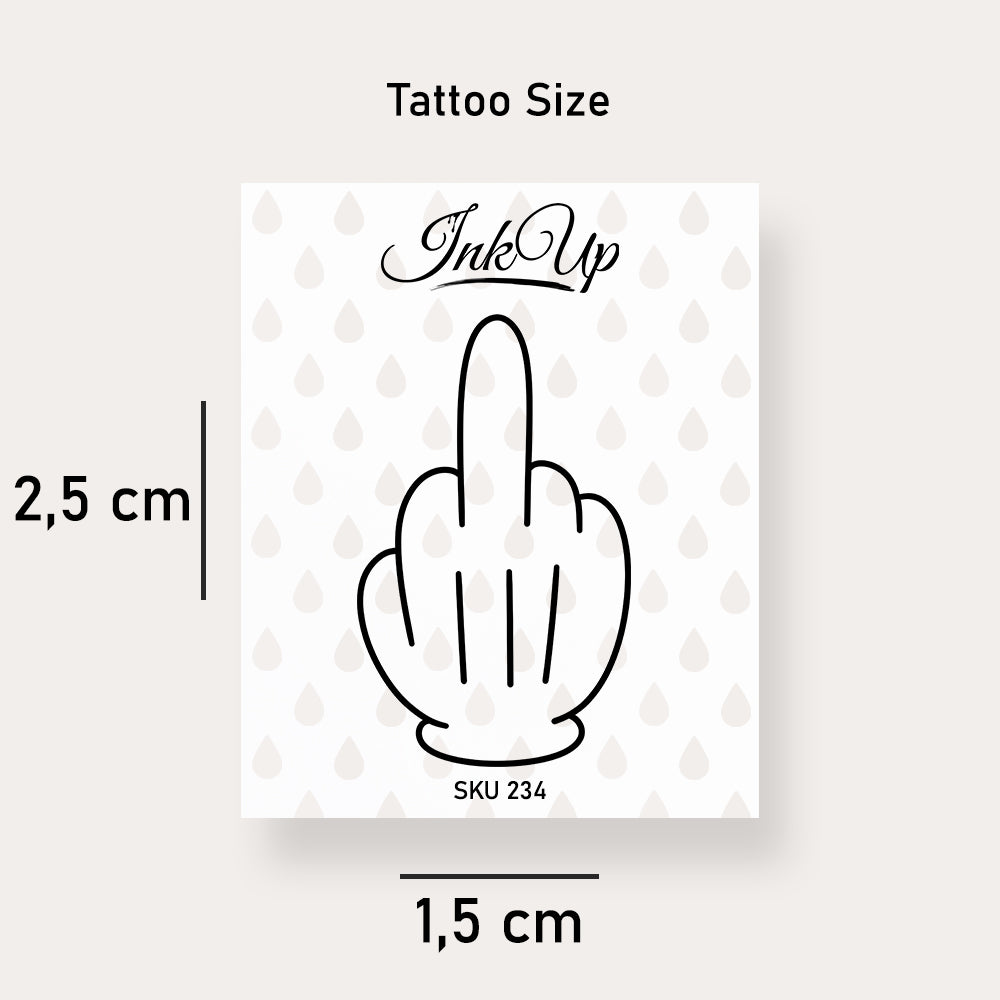 Tatouage de grand palmier