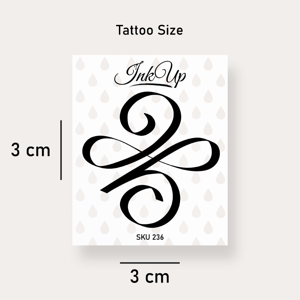 Stärke Symbol Tattoo