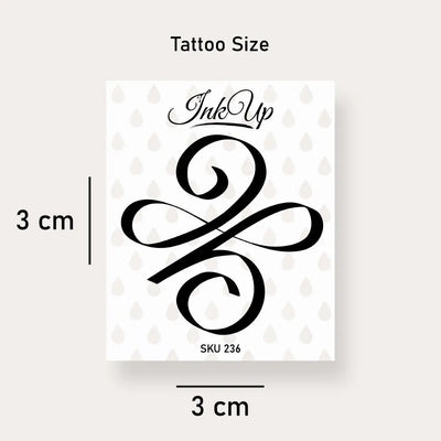 Symbol für Stärke Tattoo Ink Up
