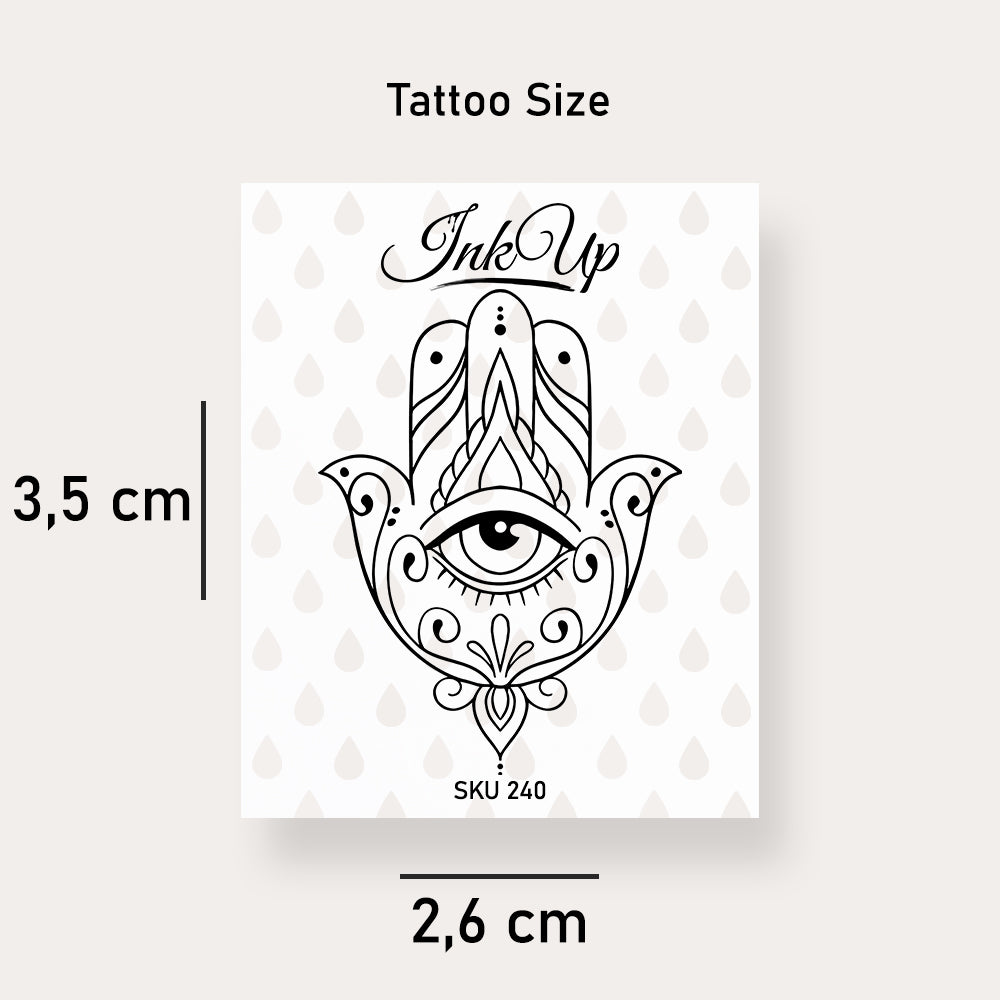 Hamsa Hand Tattoo