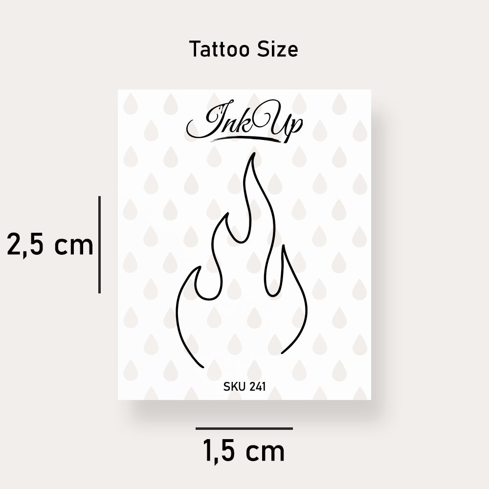 Tatouage de grand palmier
