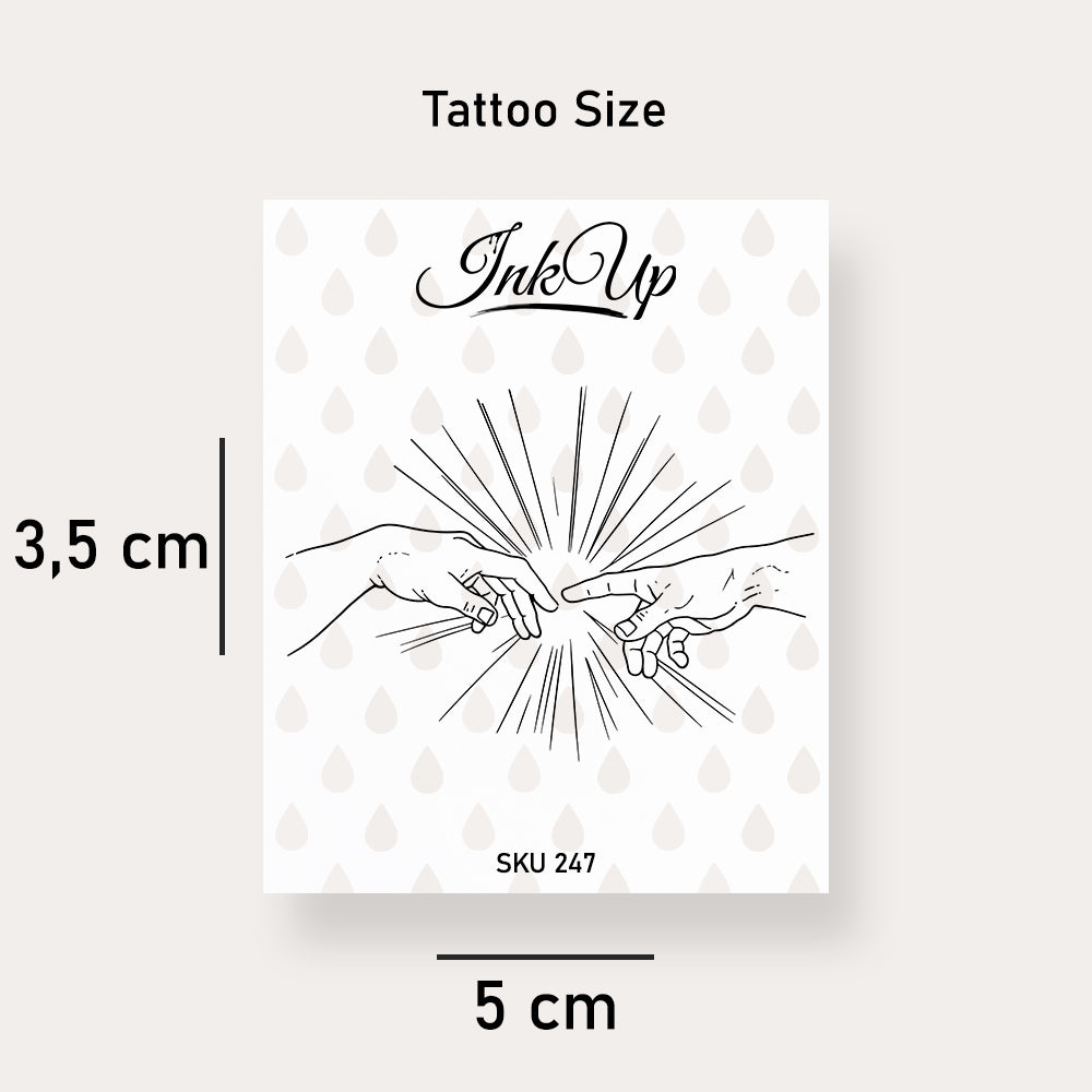 Die Erschaffung Adams Tattoo