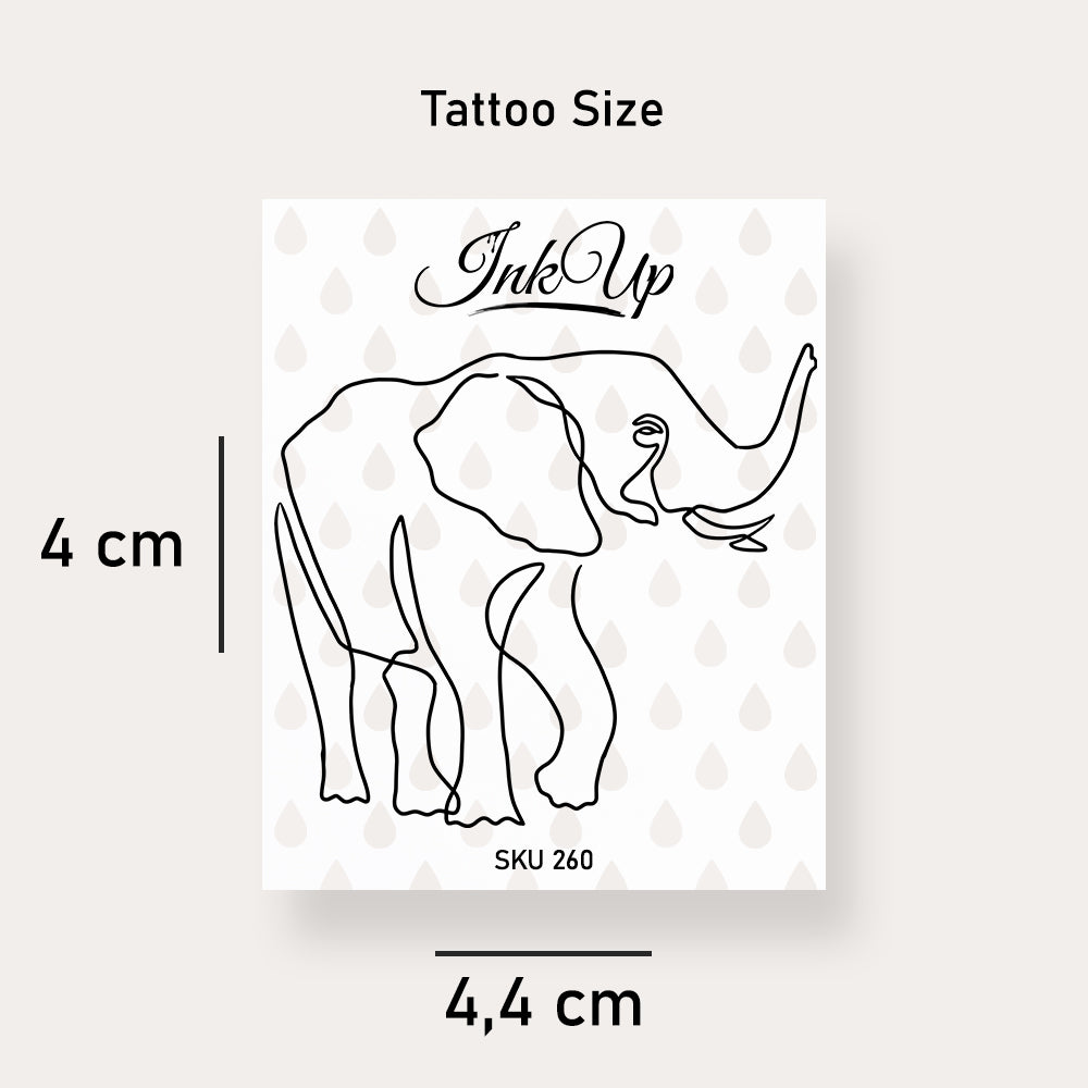 Large Palm Tree Tattoo