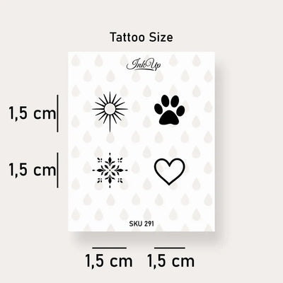 4er Tattoo Set Ink Up