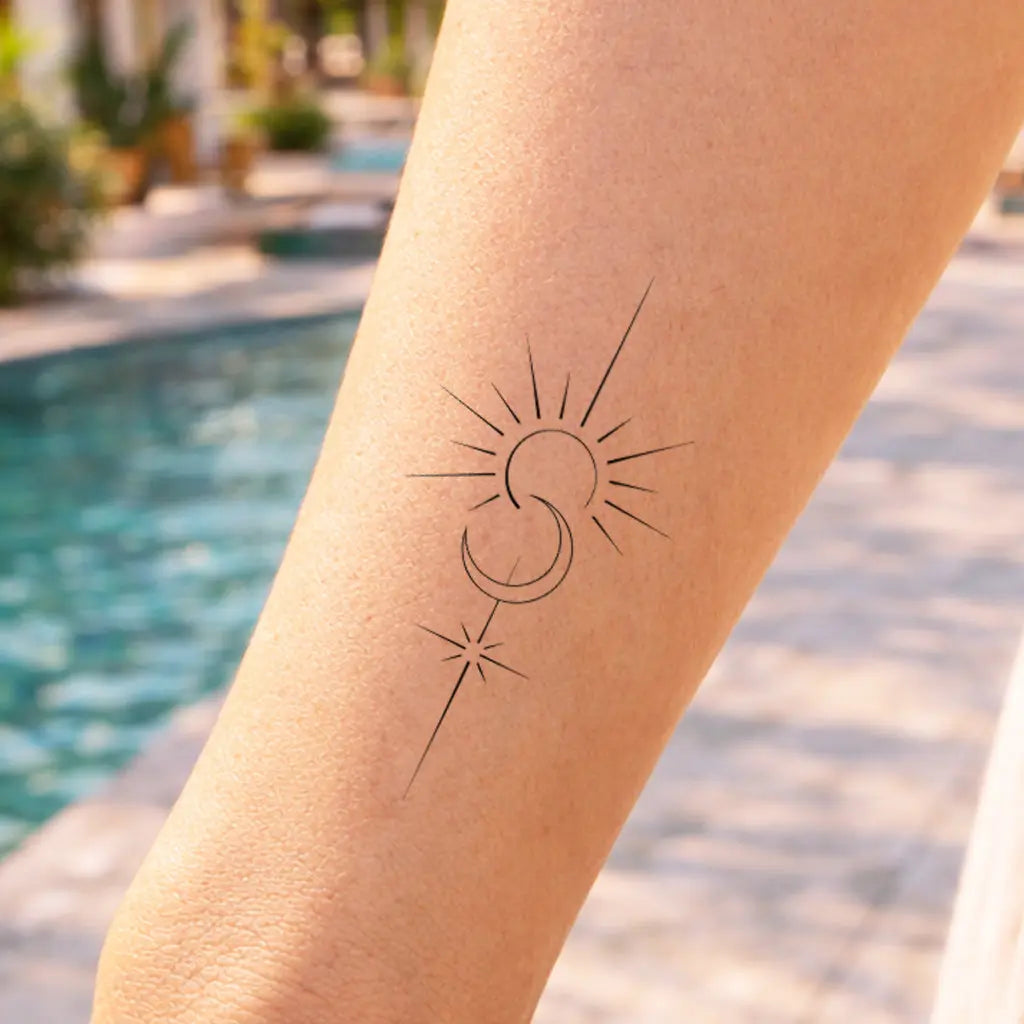 Sonne Mond Tattoo