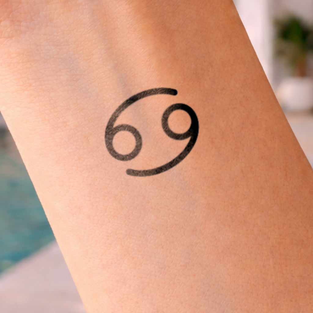 Sternzeichen Krebs Tattoo