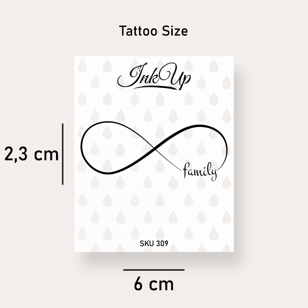 Unendlichkeitszeichen Tattoo family