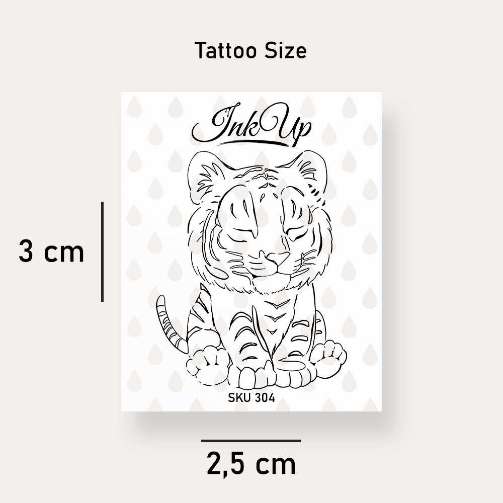 baby Tiger Tattoo